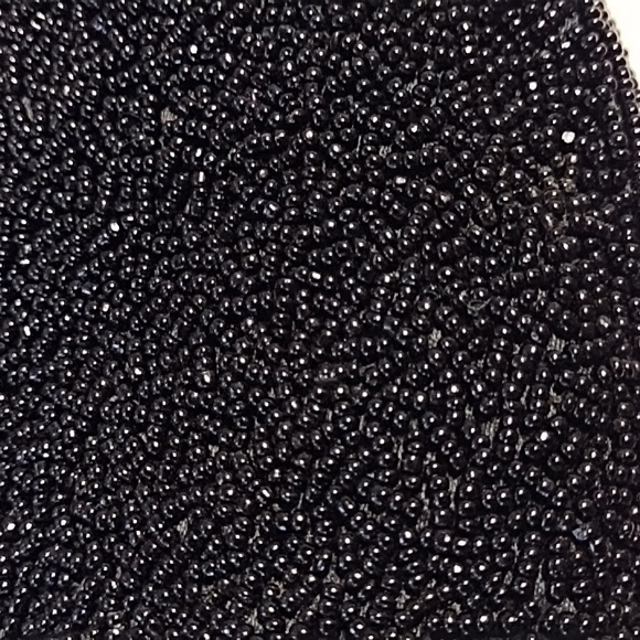Black Beaded Clutch - Picture 7 of 9